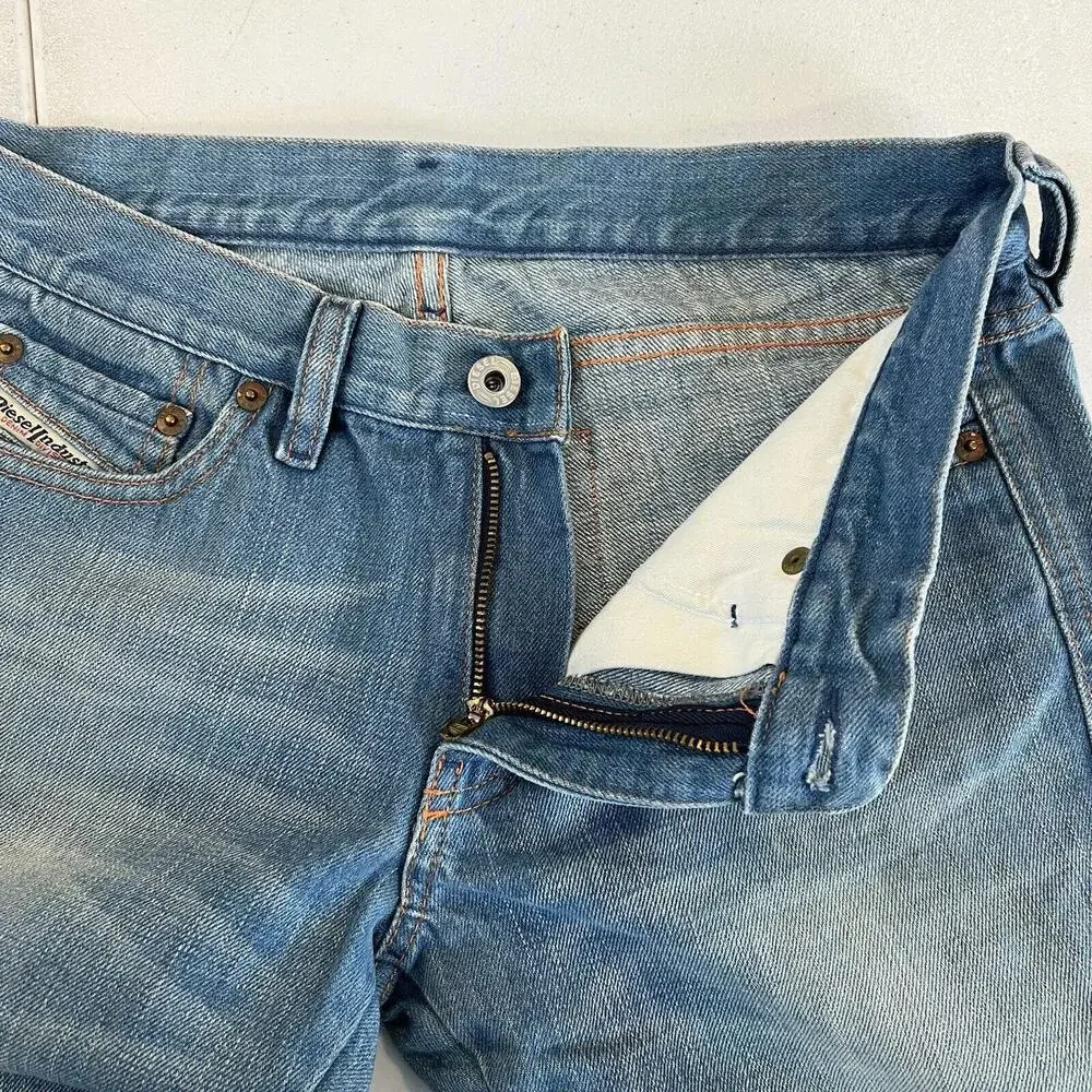 VTG Diesel Zink Boot Cut Low Rise Denim Jeans‎ Women Size 28 Italy Made